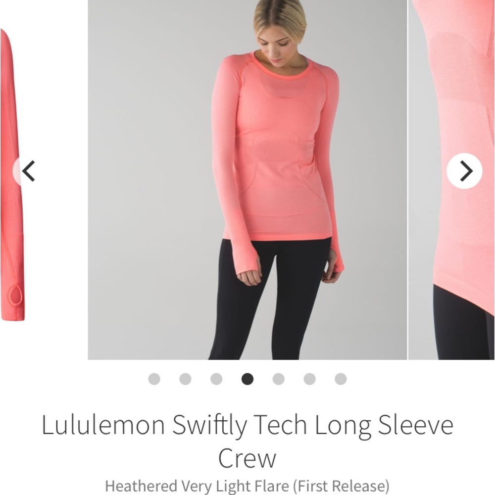 Lululemon swiftly long sleeve crew